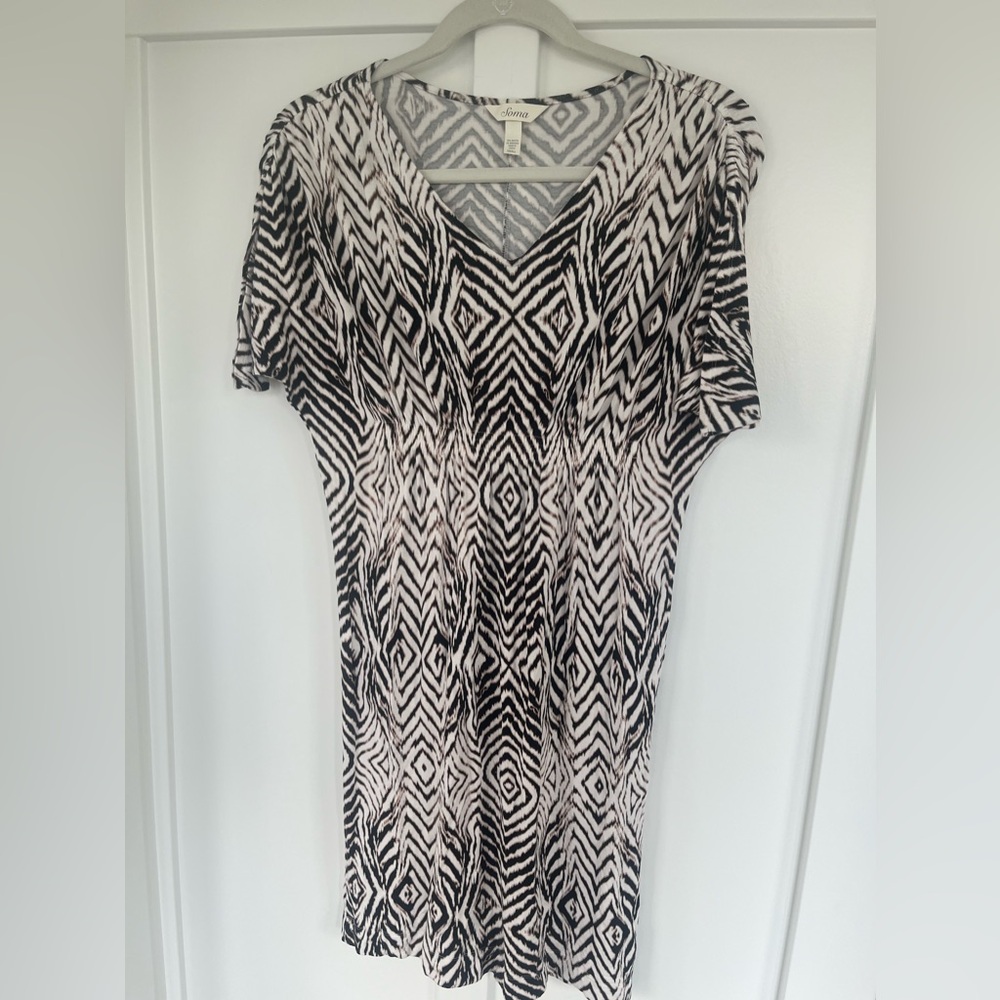Soma Dolman Sleeve Stretch Lounge Dress Sz Small